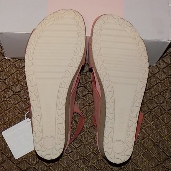 New Birkenstock Papillio Samira Rivets, in earth red leather,  EU42, US 11 - Picture 3 of 11